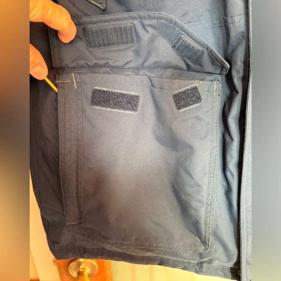 Eddie Bauer Men’s Navy Premium DOWN Hooded Weatheredge Parka NWOT-Large - Picture 14 of 14